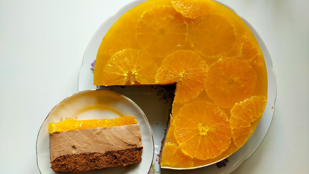 TORTA SOUFFLE' AL CIOCCOLATO E ALL'ARANCIA🍊