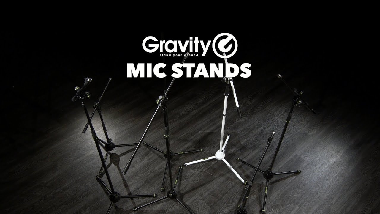 Gravity Microphone Stands | Gear4music