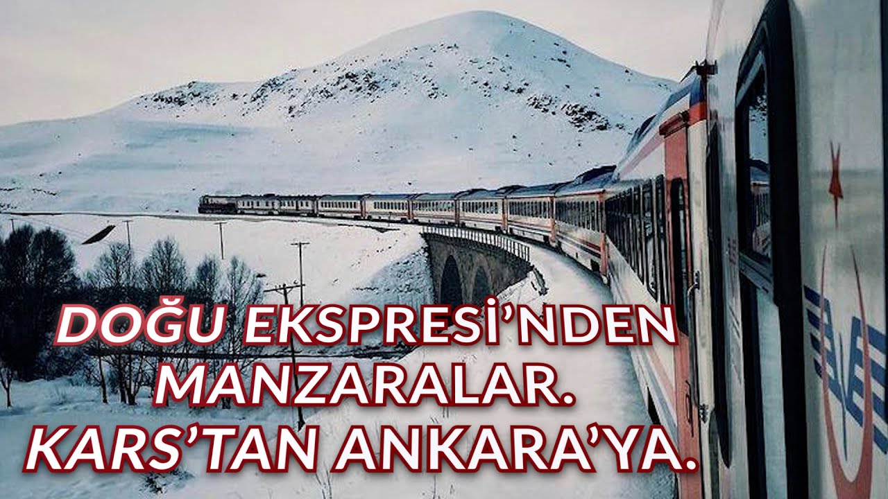 Dünyanın En Güzel Kar Manzaralarını Görebileceğiniz Trenlerinden Birisi - Doğu Ekspresi