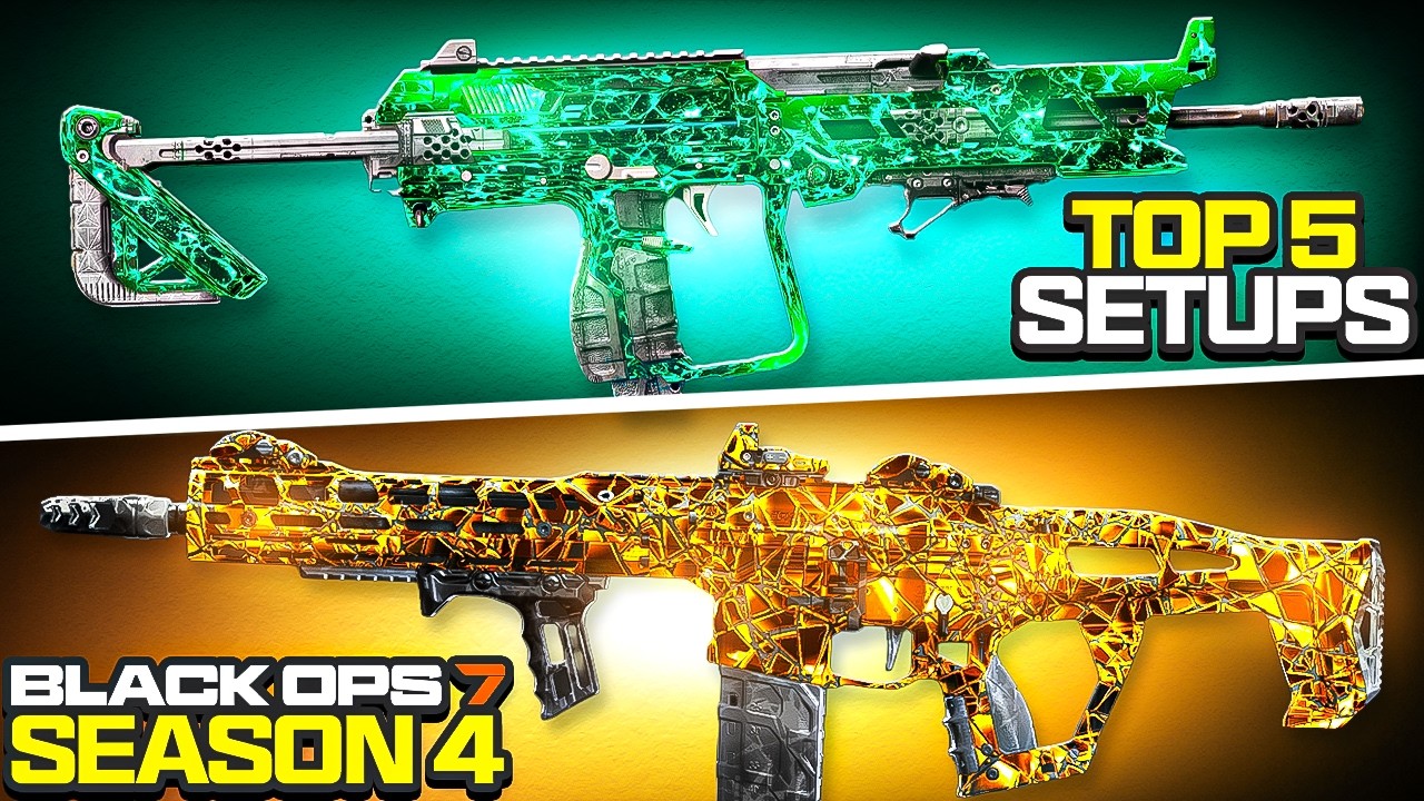 BLACK OPS 7: TOP 5 *NEW* META LOADOUTS After SEASON 4 UPDATE! 👑 (BO7 Best Class Setups)