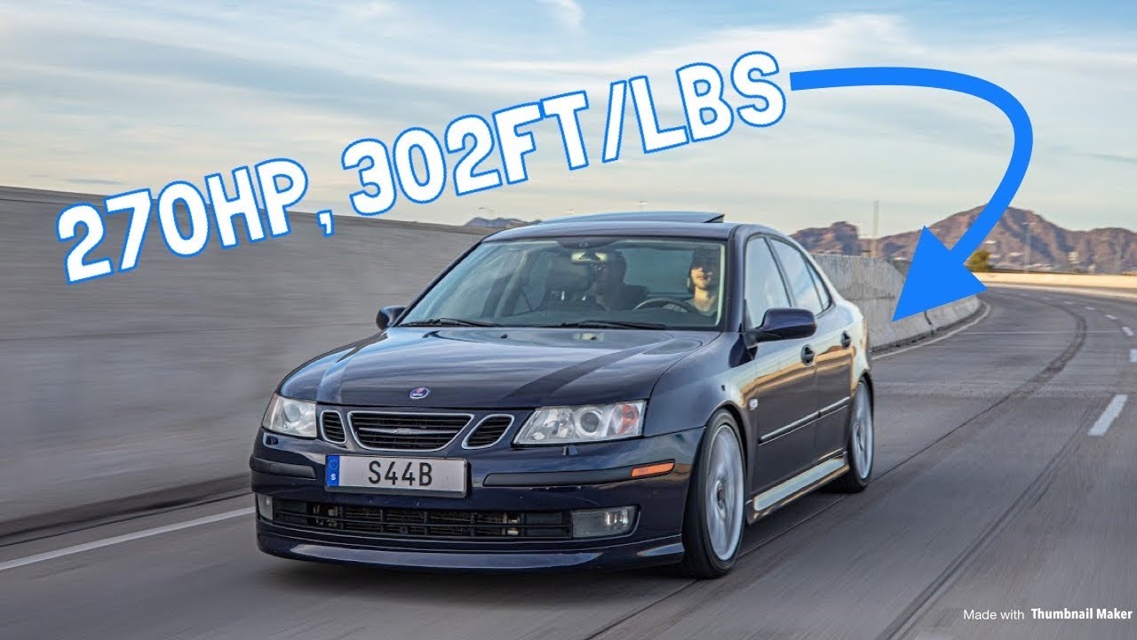 Maptun Stage 3+ Tune on My 2003 Saab 9-3 2.0T - The Perfect Daily Driver Power!