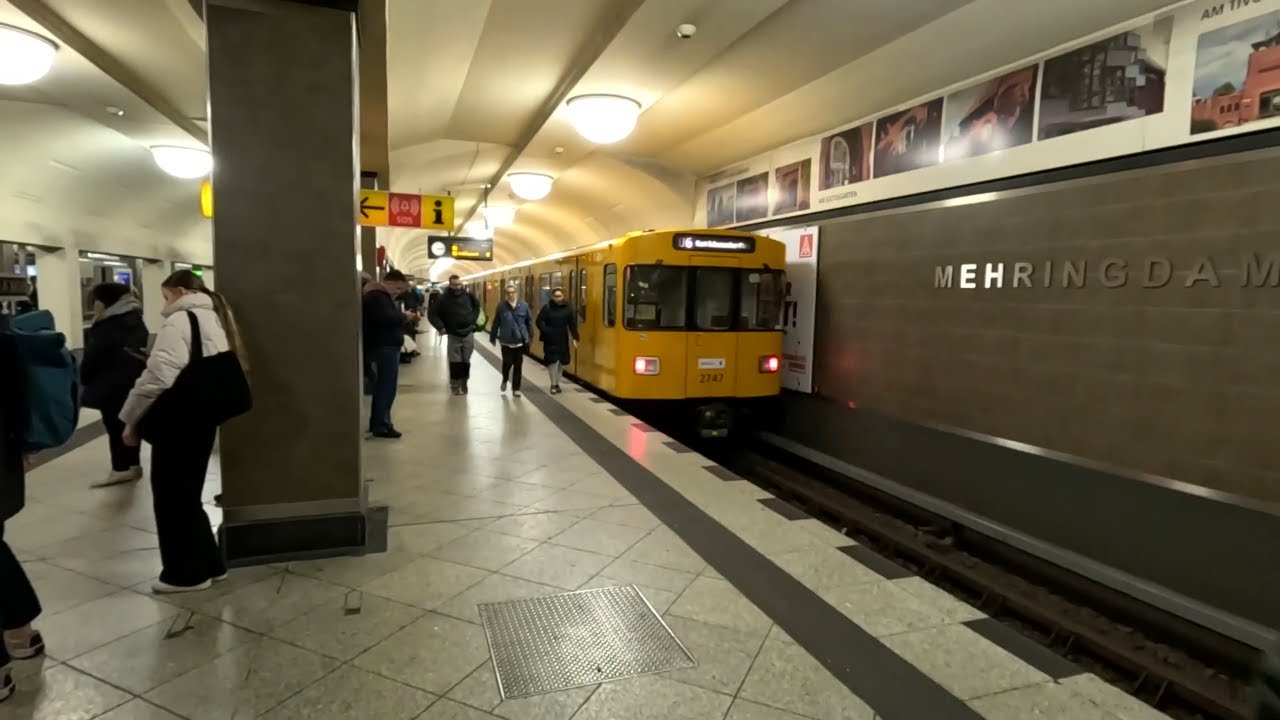 Berlin U-Bahn - Mehringdamm Station | Germany | 14/11/24