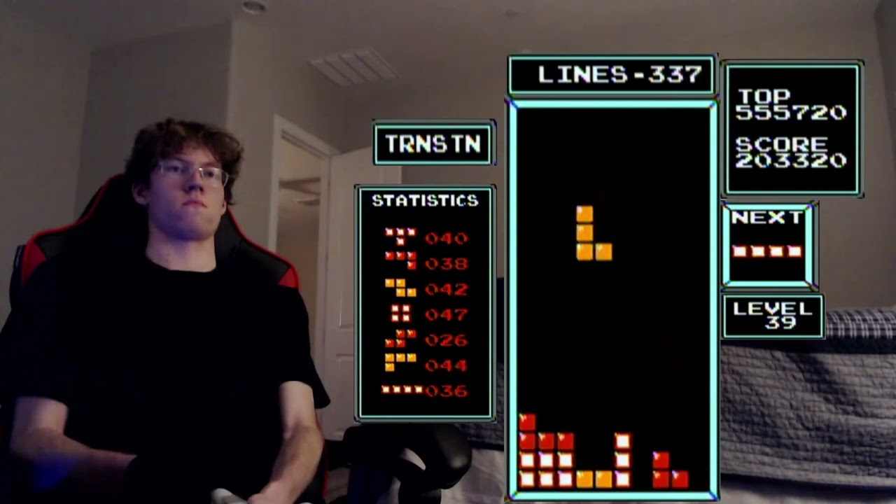 NES Tetris: DESTROYING the Killscreen with ROLLING (206 Lines)