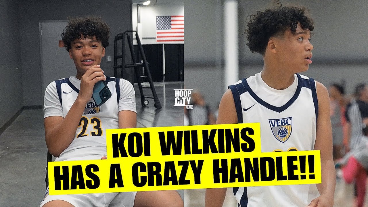 Koi Wilkins Has The SAUCE!! Crazy Handles (Class of 2029) Jr. Eybl Highlights…