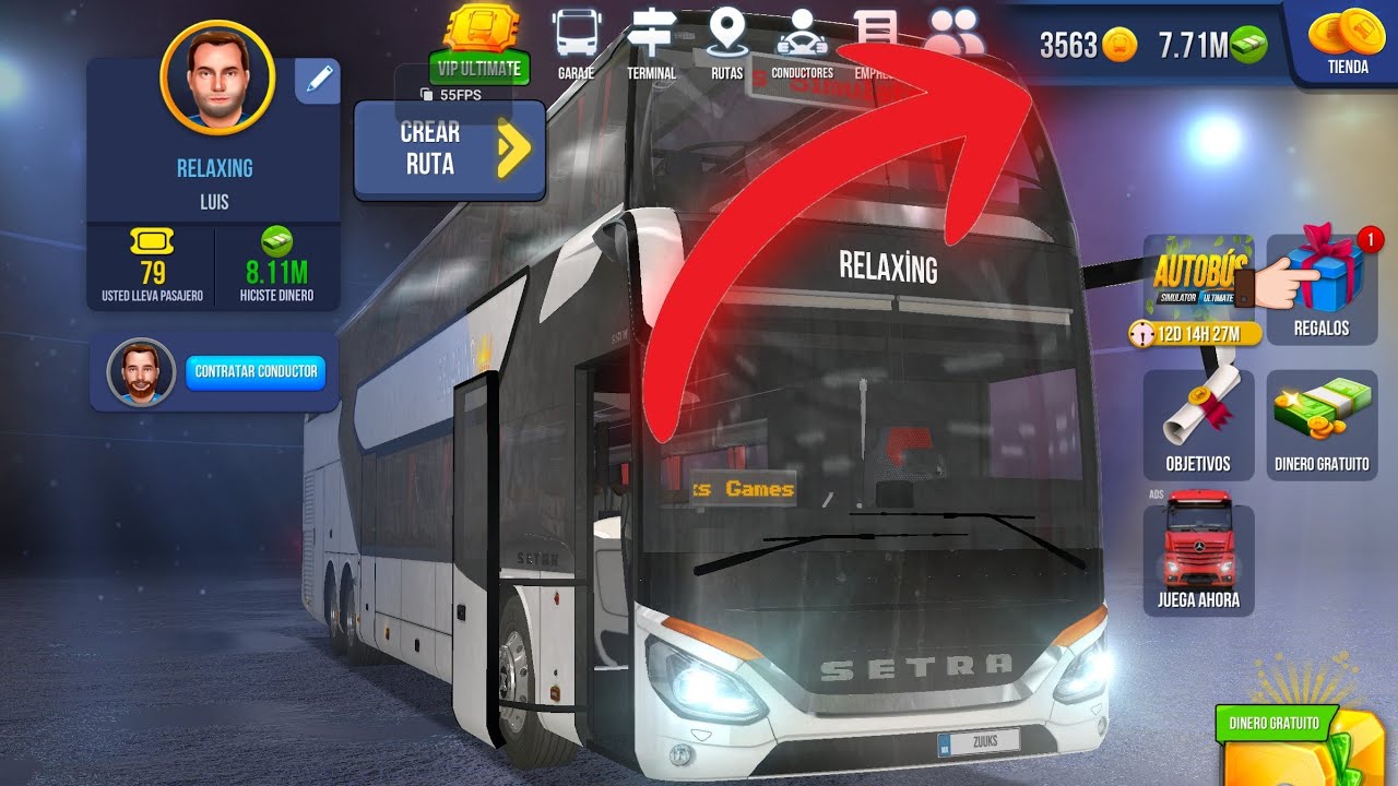 Bus Simulator: Ultimate HACK APK DINERO INFINITO APK MEDIAFIRE // By Soy Luis :v