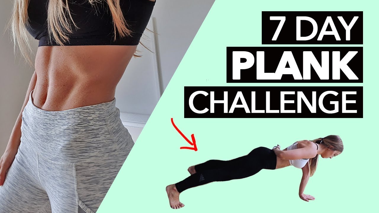 7 Day Plank Challenge - Just 5 Minutes A Day