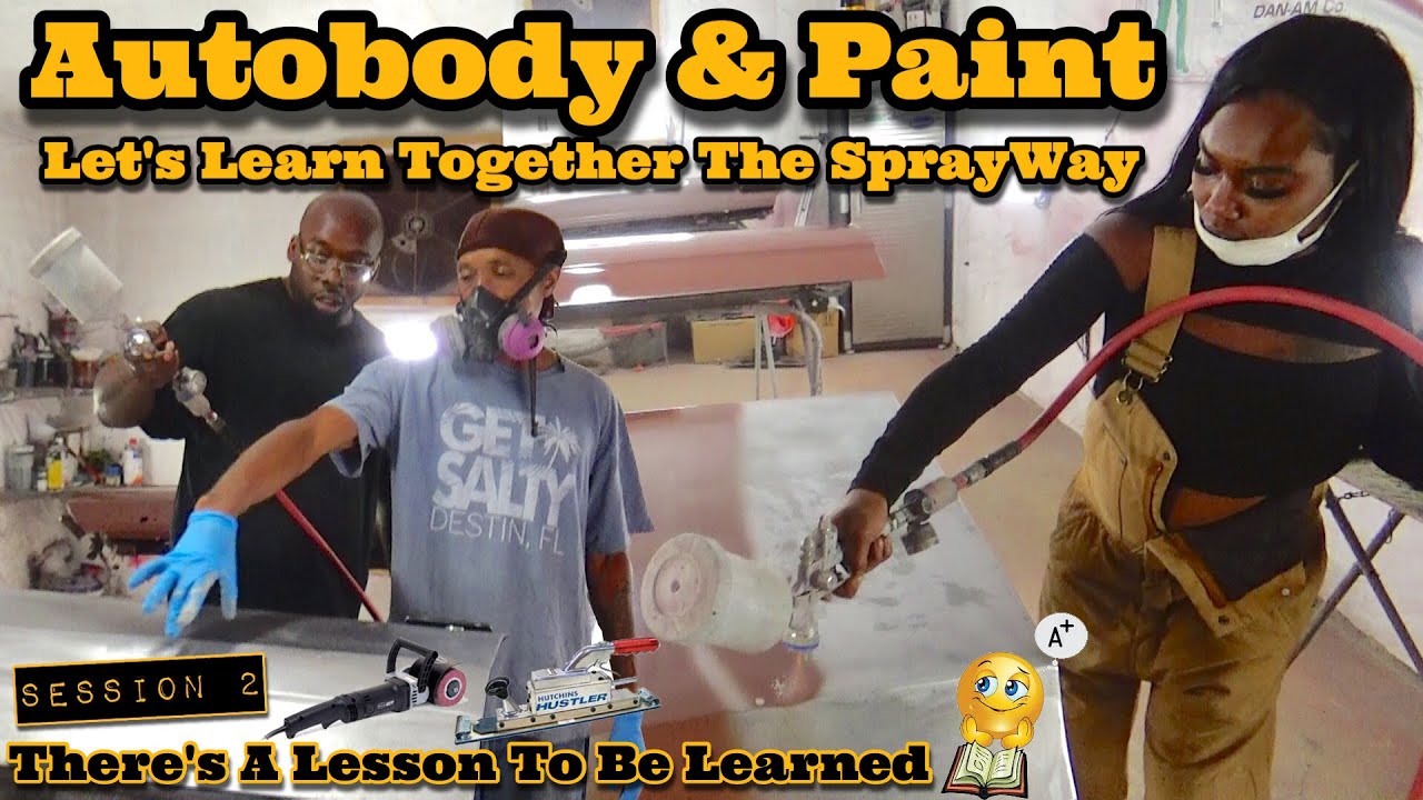 Auto Body & Paint School - DIY Bodywork Repair / Spraying Epoxy & High Build Primer Training Course
