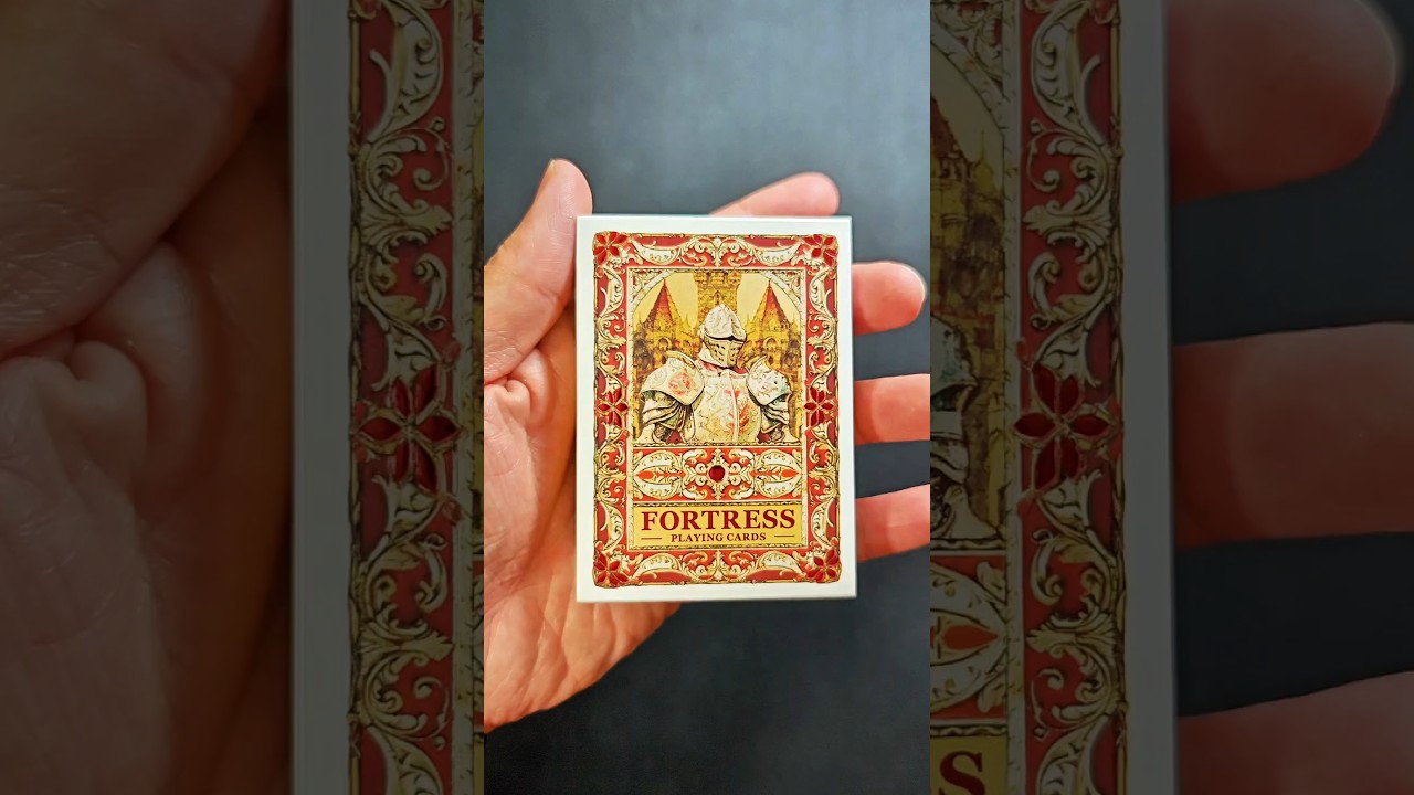 ASMR Unboxing - Fortress playing cards