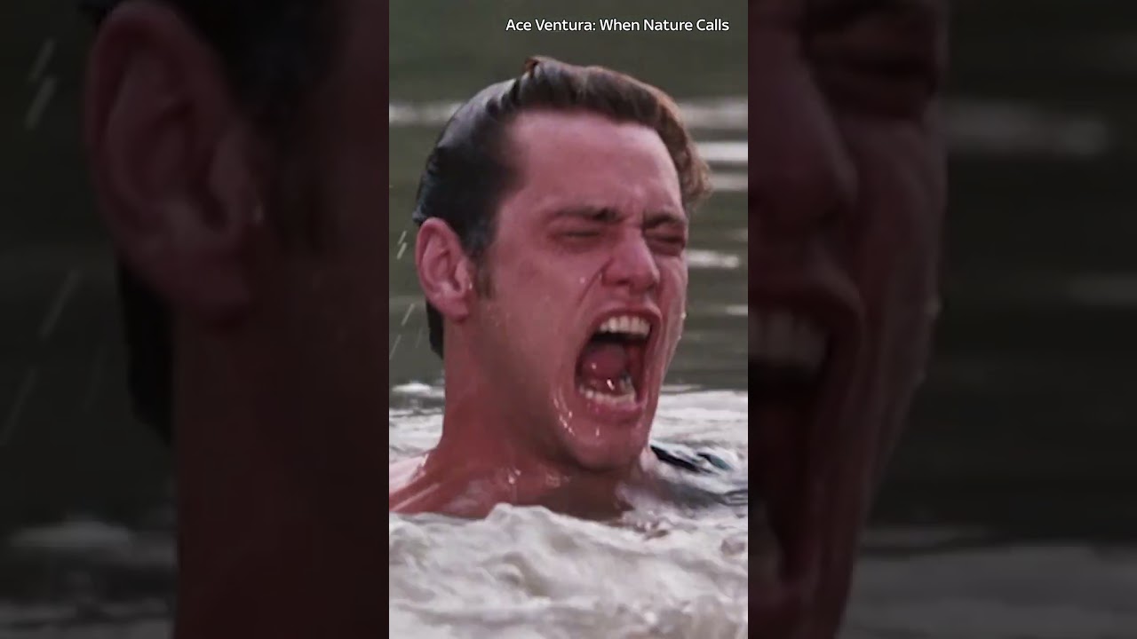 Jim Carrey being the KING of physical comedy 👑 