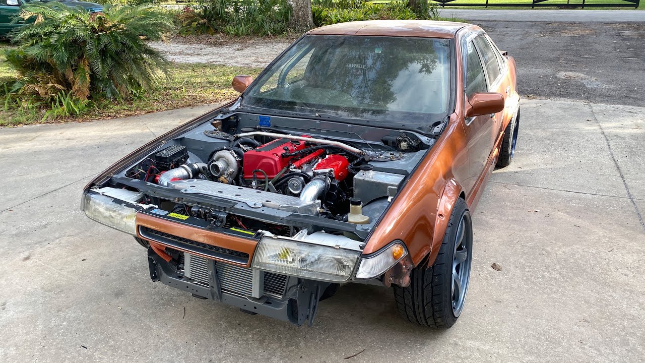 Honda K24 swapped JDM drift car build. Its ready.