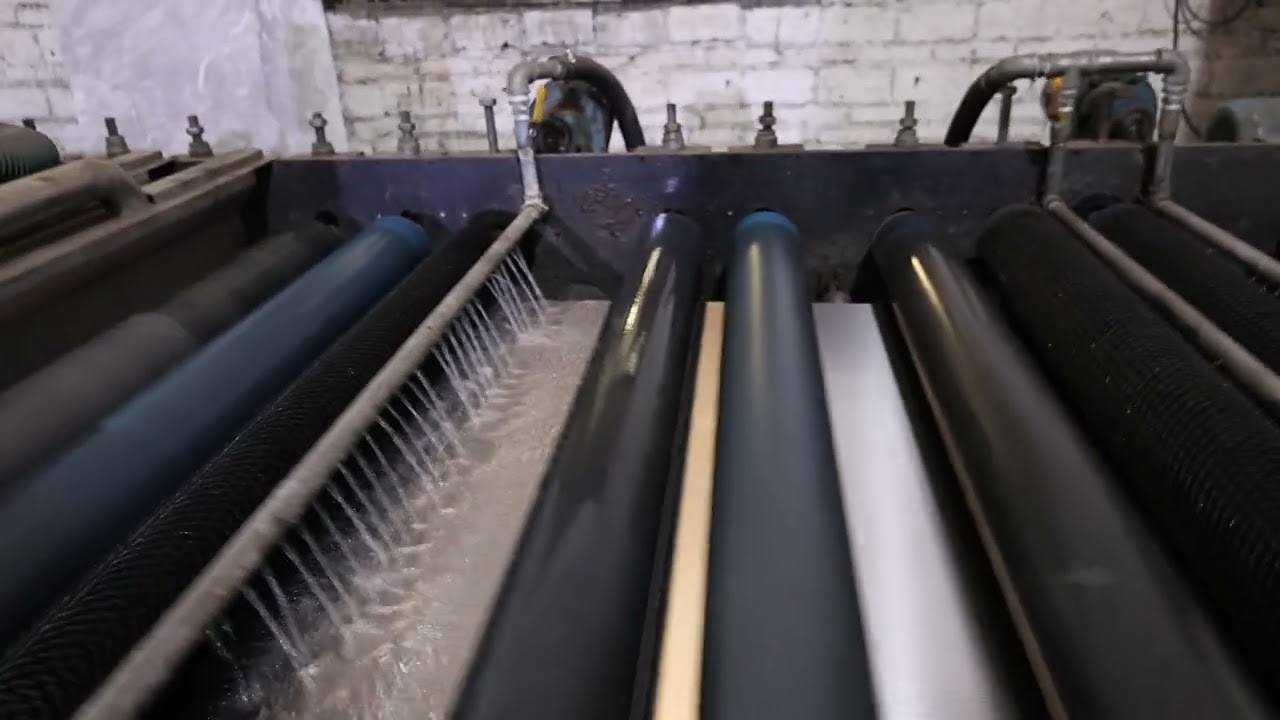 1300 Dry type Sheet to sheet polishing and grinding machine Line