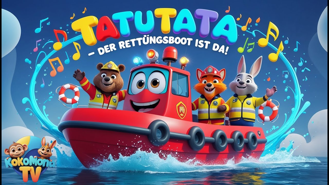Tatu Tata &ndash; Das Rettungsboot ist da! | Kinderlieder