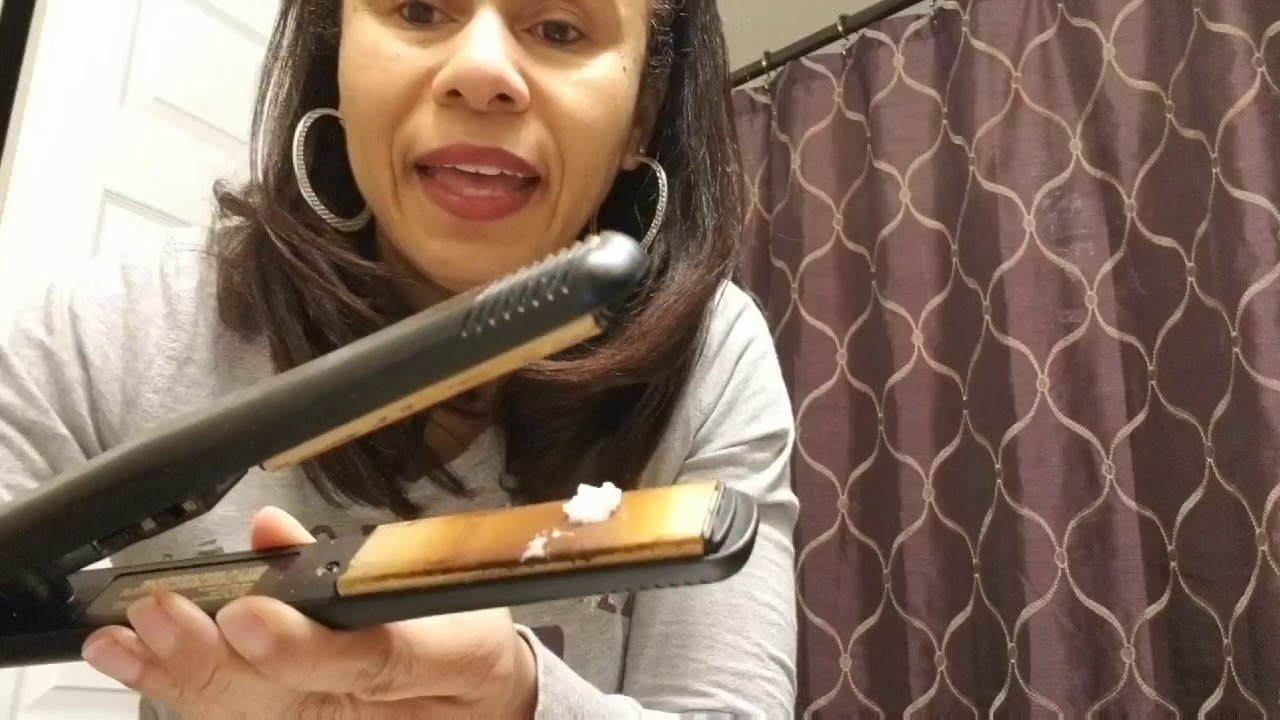 How to clean your flat iron