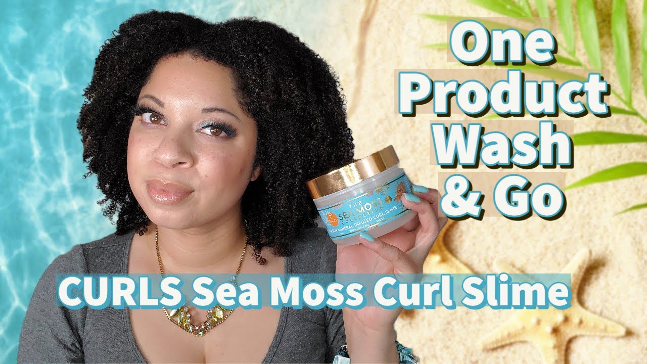 One Product Wash & Go | Curls Sea Moss Curl Slime