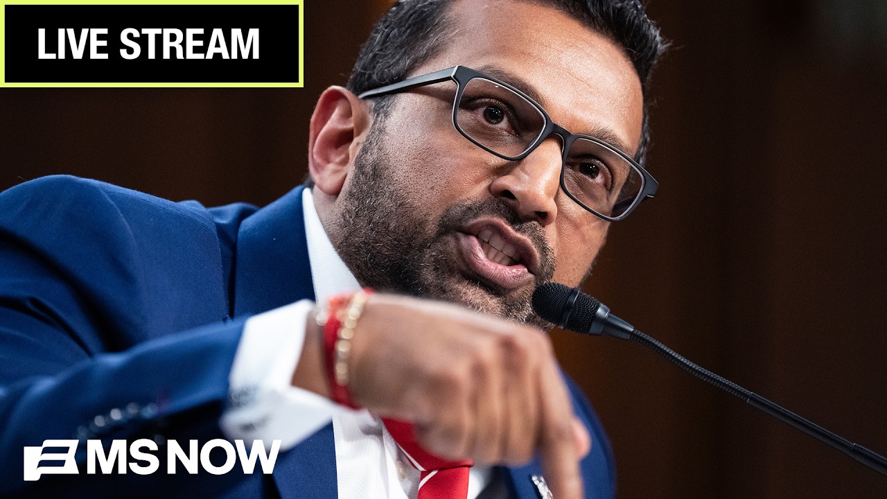 LIVE: FBI Director Kash Patel testifies in front of Senate Appropriations Subcommittee