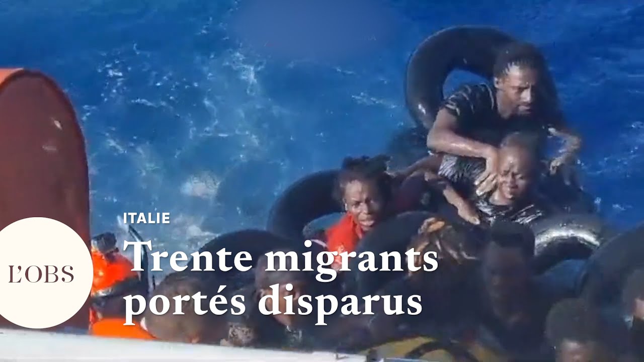 Lampedusa : les images dramatiques des garde-côtes après un double naufrage