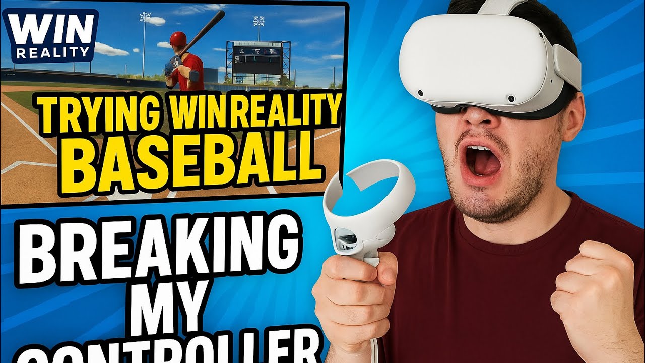 Обзор бейсбольной биты Win Reality VR: опыт использования сломанного контроллера виртуальной реал...
