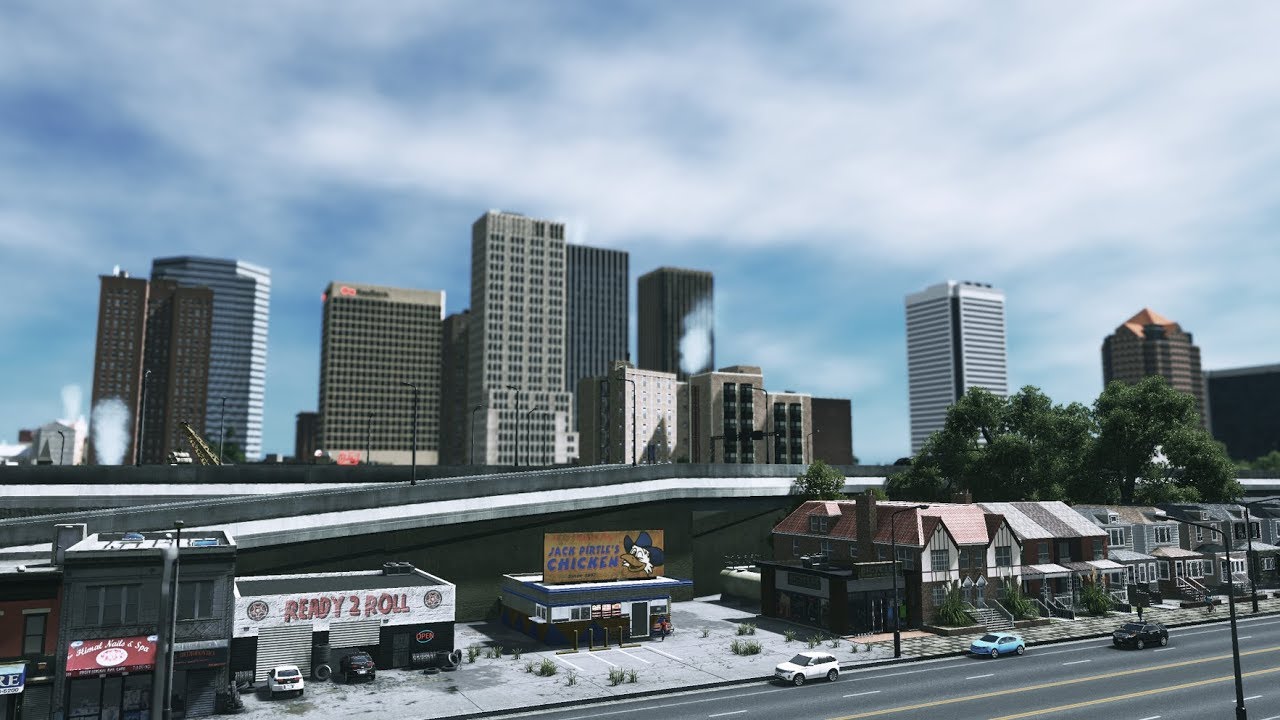 Cities Skylines - Aramore: Pacific Northwest Port City (Cinematic Tour)