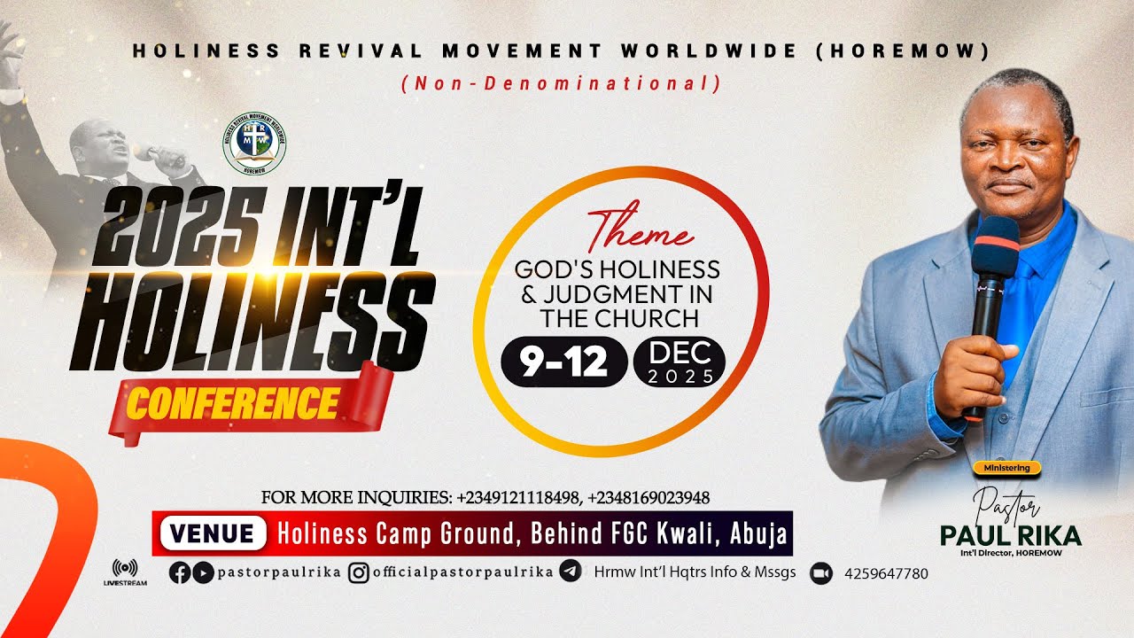 HRMW2048 WINNING SOULS TO CHRIST IN THE CONFERENCE By Pastor Sam Okoroafor