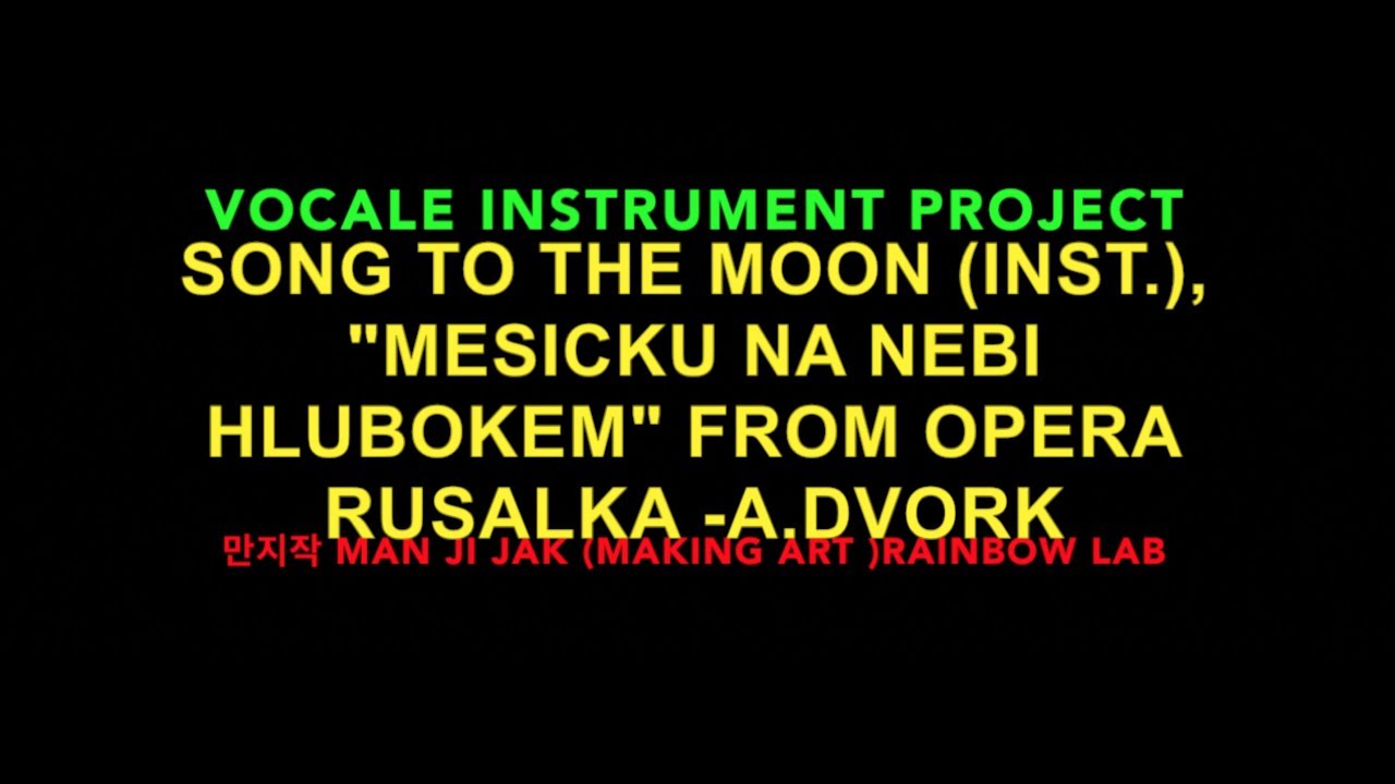 Song to the moon (inst.),  