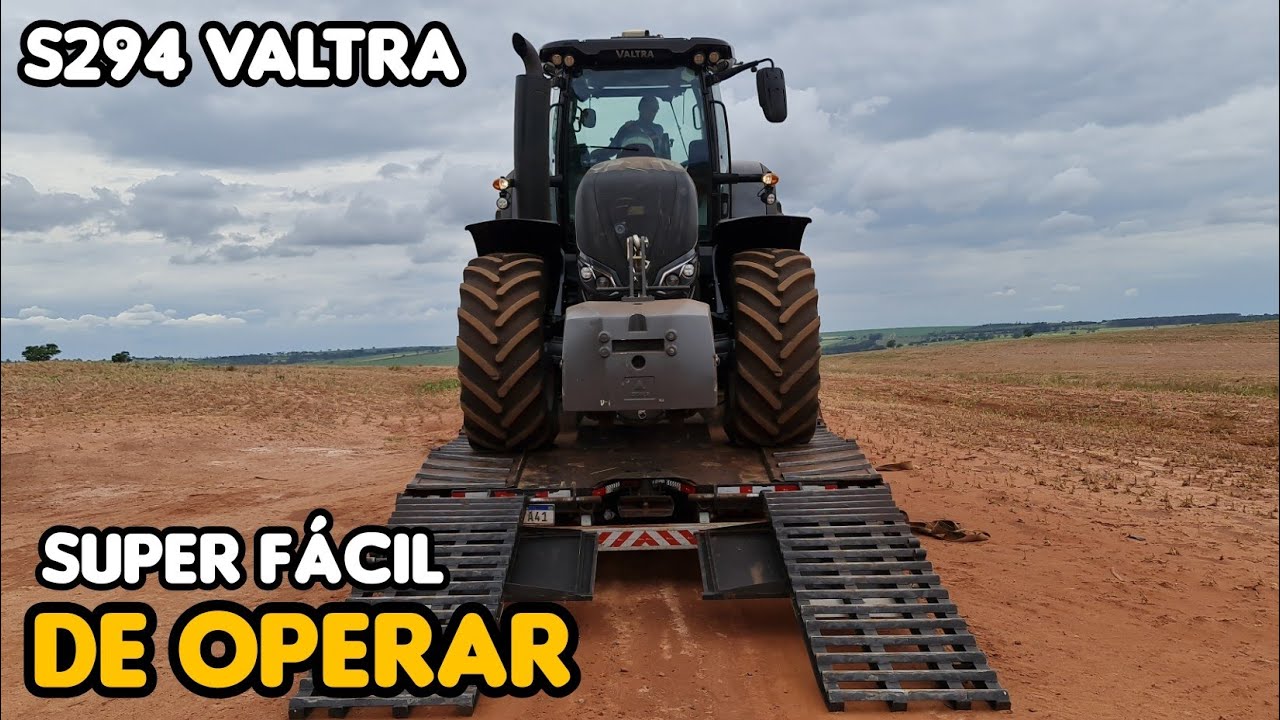 CONTROLE ABSOLUTO COM O SMART TOUCH  NO TRATOR SÉRIE S294