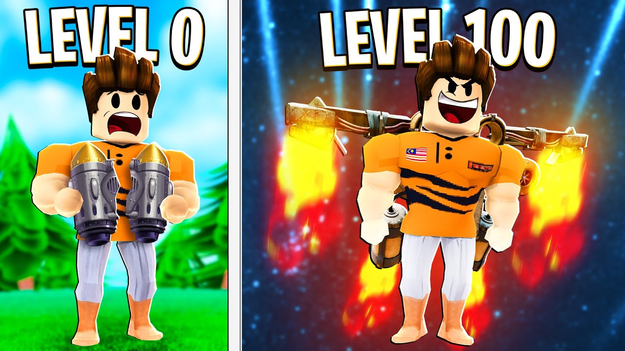 Horangi Terbang Sampai Ke Angkasa Menggunakan Jetpack... (Roblox Malaysia)
