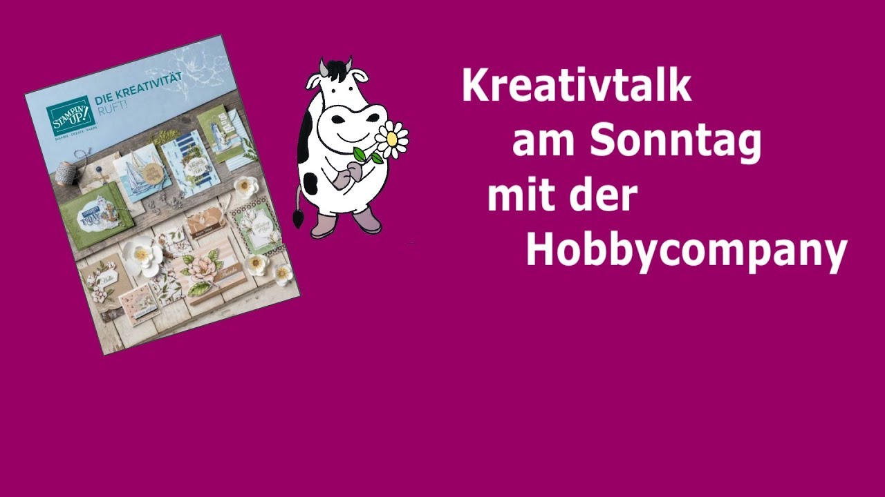 Kreativtalk am Sonntag der neue Jahreskatalog startet