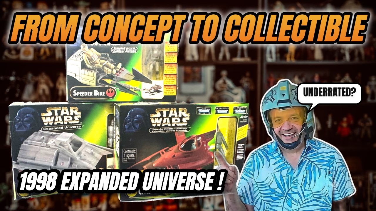 Игрушки Star Wars 1998 года, которые тайно появились в 80-х