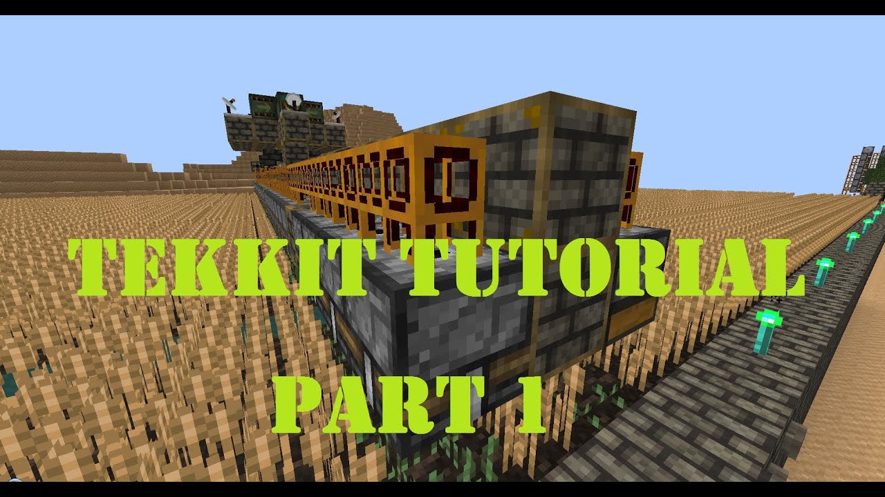 HOW TO 100% automatic wheat farming machine (Large scale) [ Minecraft / Tekkit / Redpower ] part 1