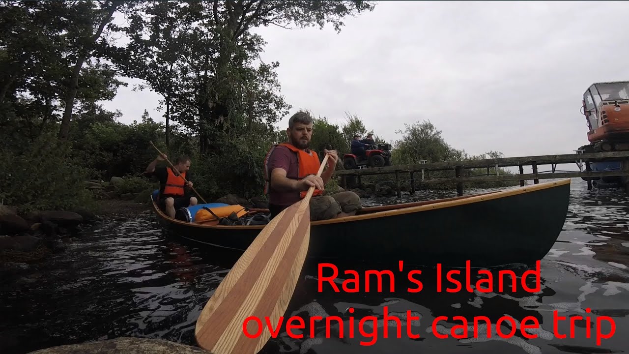 Canoe camping trip to Ram's Island, Lough Neagh