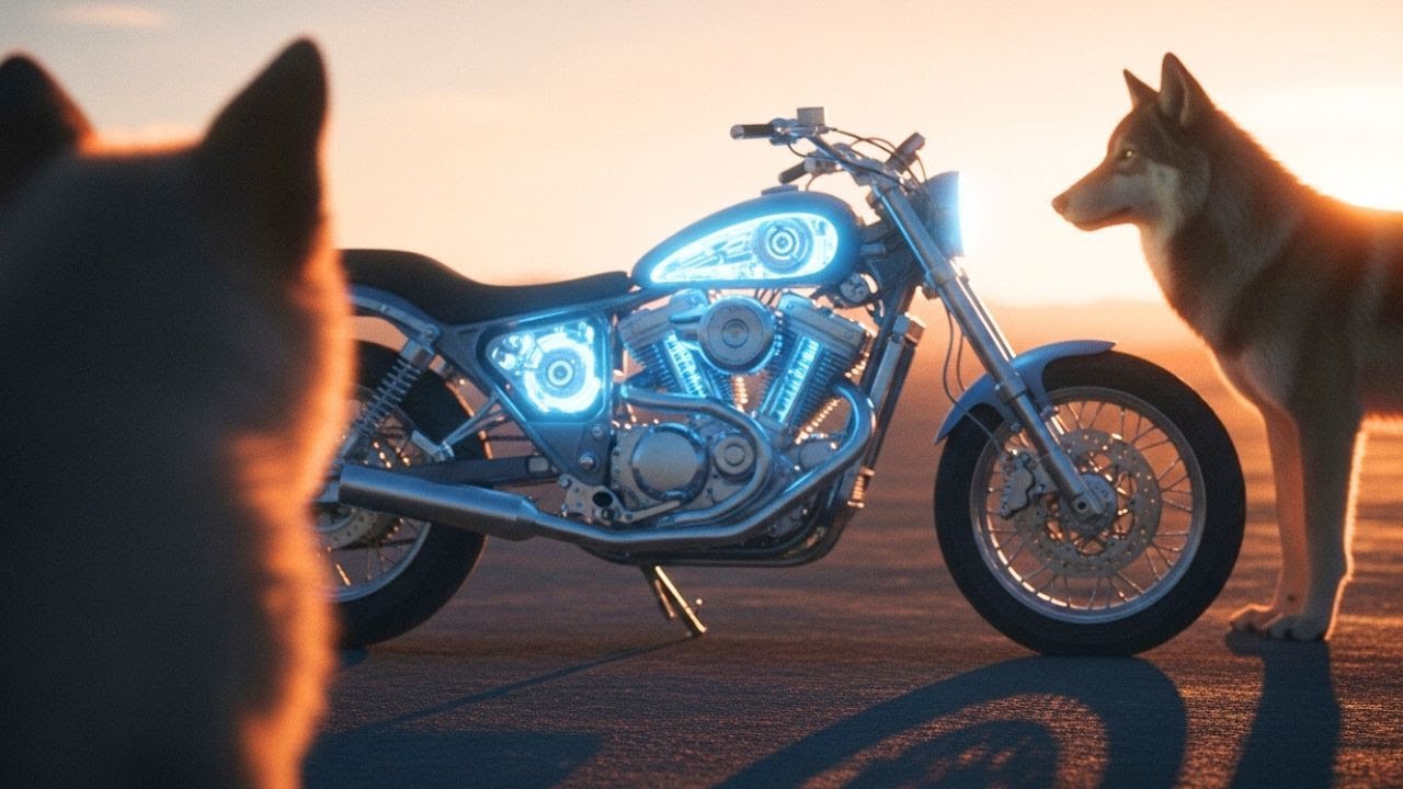 No puedo comprarte un Ultron XT650», dijo la mamá lobo alienígena… el mecánico humano solo sonrió.