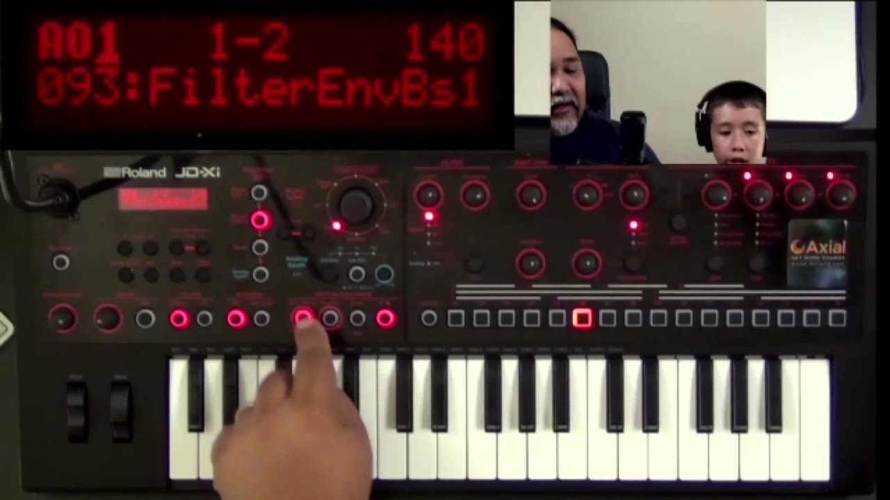 Roland JD-Xi — Как записать последовательность паттернов со специальным приглашенным диджеем Hush