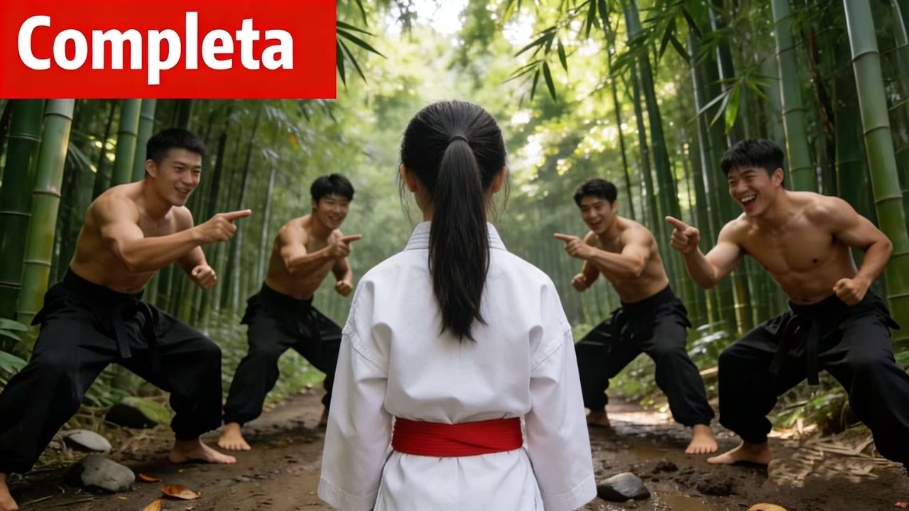 Os homens fortes zombaram da garota que os desafiou, sem saber que ela era uma assassina de elite！