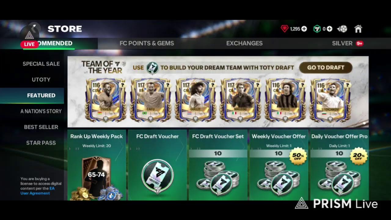 FC Mobile LIVE🔴I UTOTY Ke naam me ye kya chiz hai?