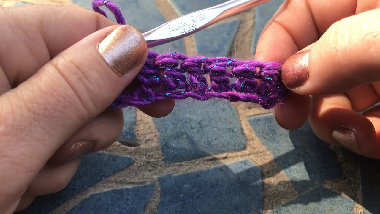 CROCHET Half Treble Crochet Stitch Tutorial