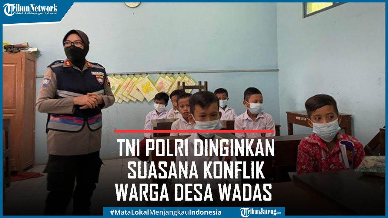 Cara TNI Polri Dinginkan Suasana Konflik Warga Desa Wadas Purworejo