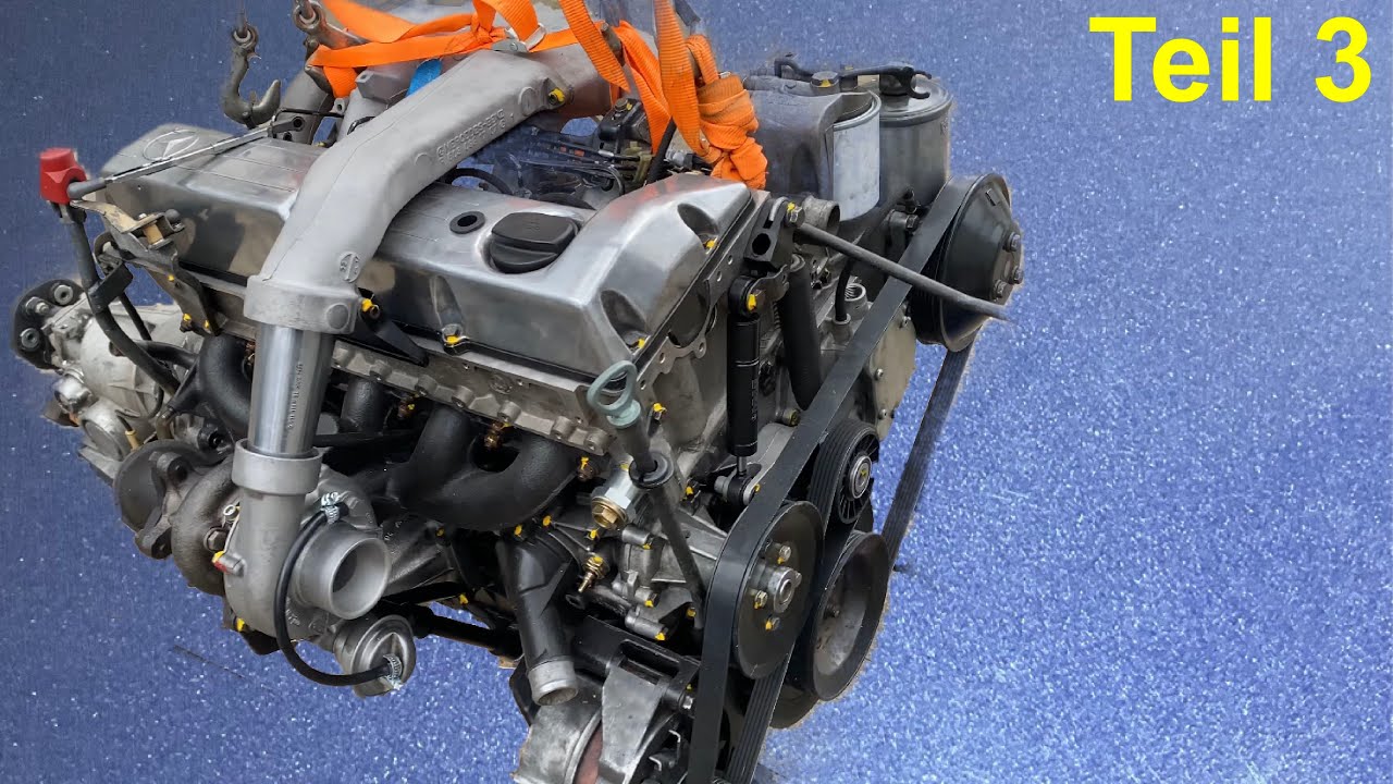 Motor Instandsetzen Teil3 Zusammenbau W201 190D 2.5 Turbo ( OM 602 961 )