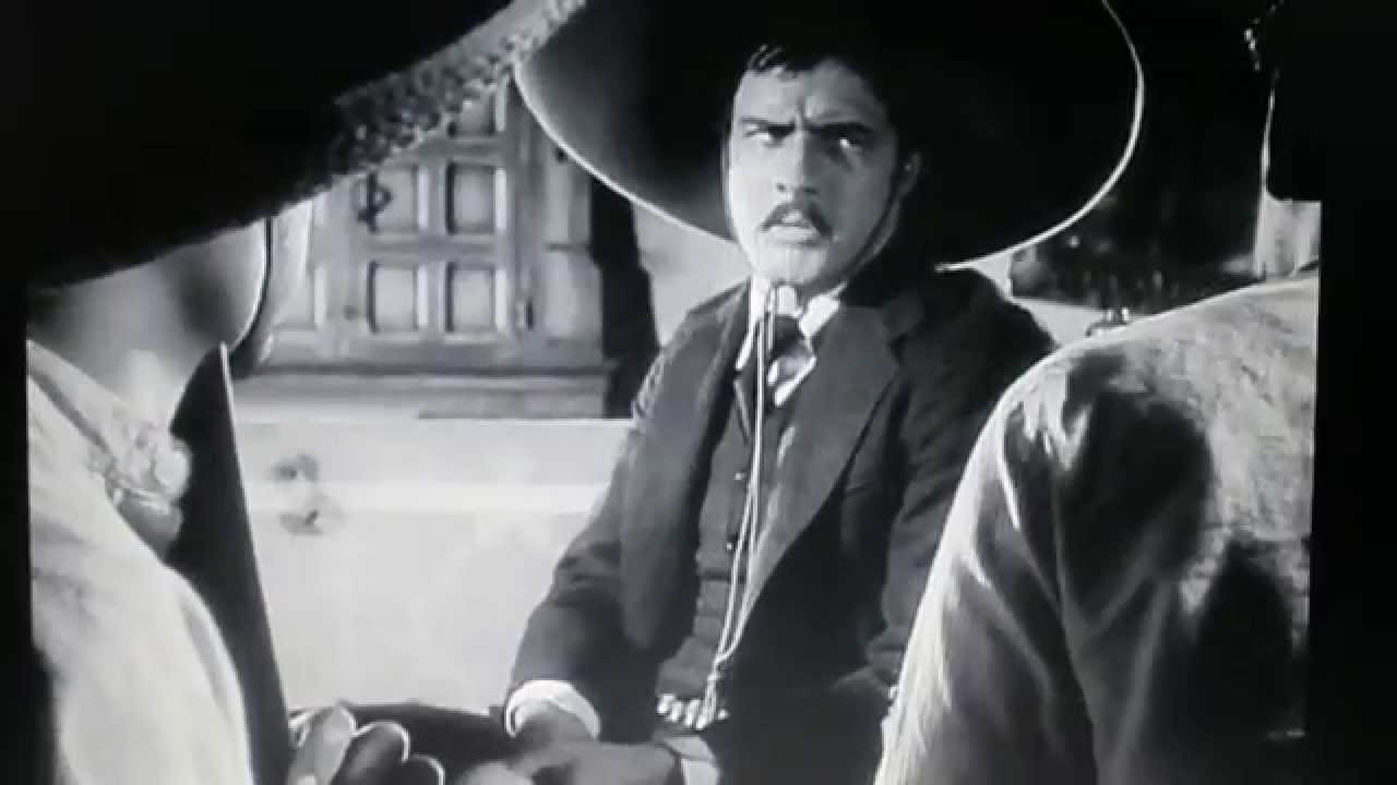 Memorable discurso de Marlon Brando en Viva Zapata