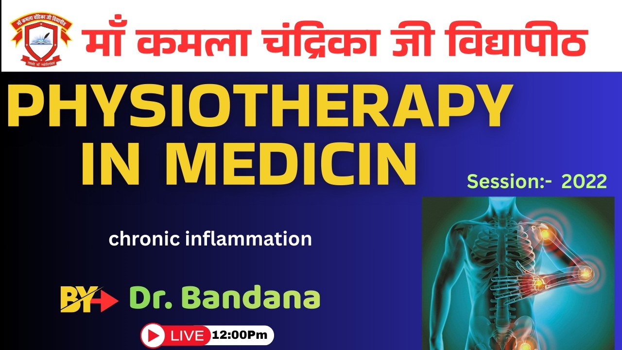 Physiotherapy in medicine (Inflammation)By Prof.Annu Priya | BPT Session- 2022| 13Mar 2026 | MKCV