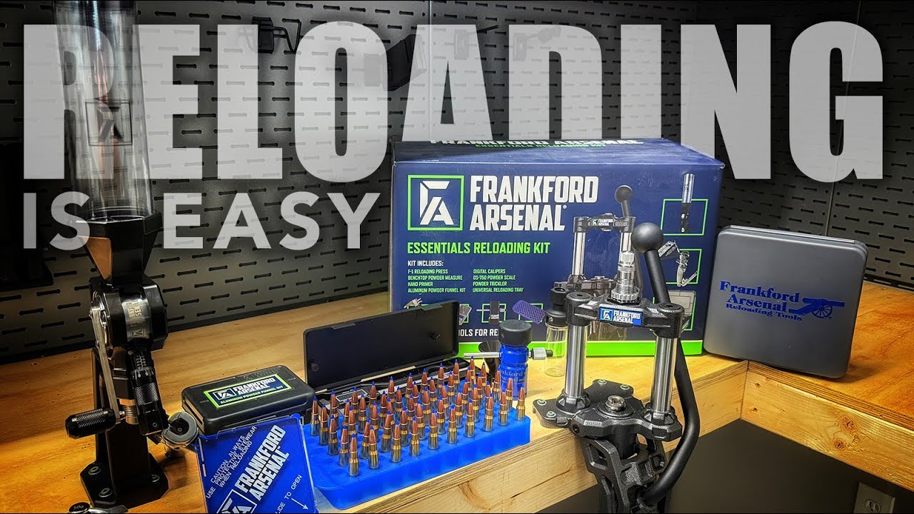 Комплект для перезарядки ALL-IN-ONE — Frankford Arsenal Essentials Reloading Kit