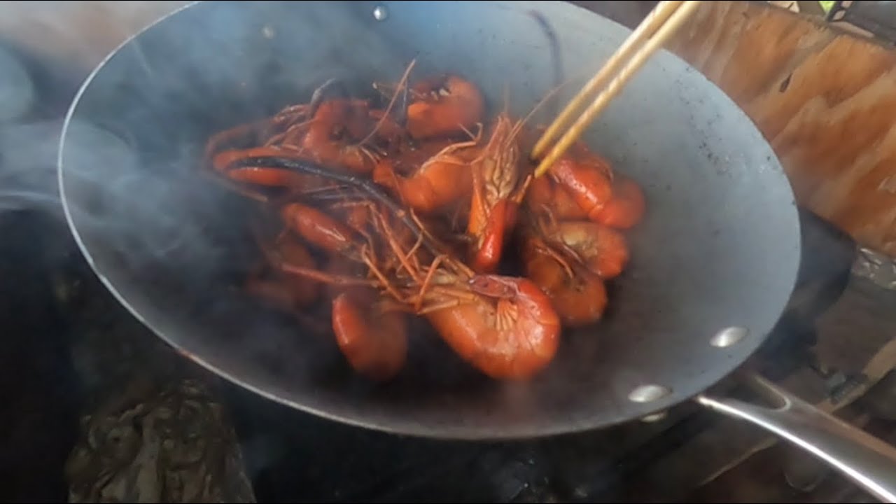 Ловите и готовьте пресноводных креветок на Гавайях. Часть 3