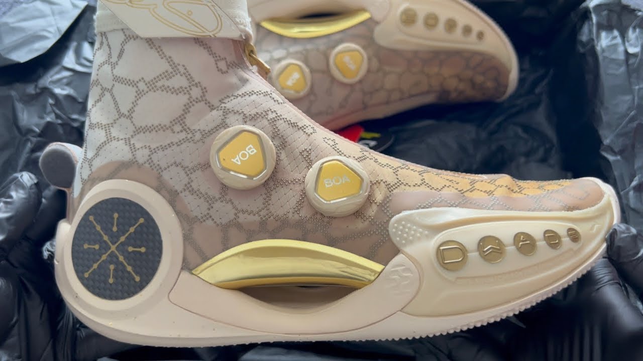 UNBOXING WAY OF WADE 9 INFINITY- Gold Rush