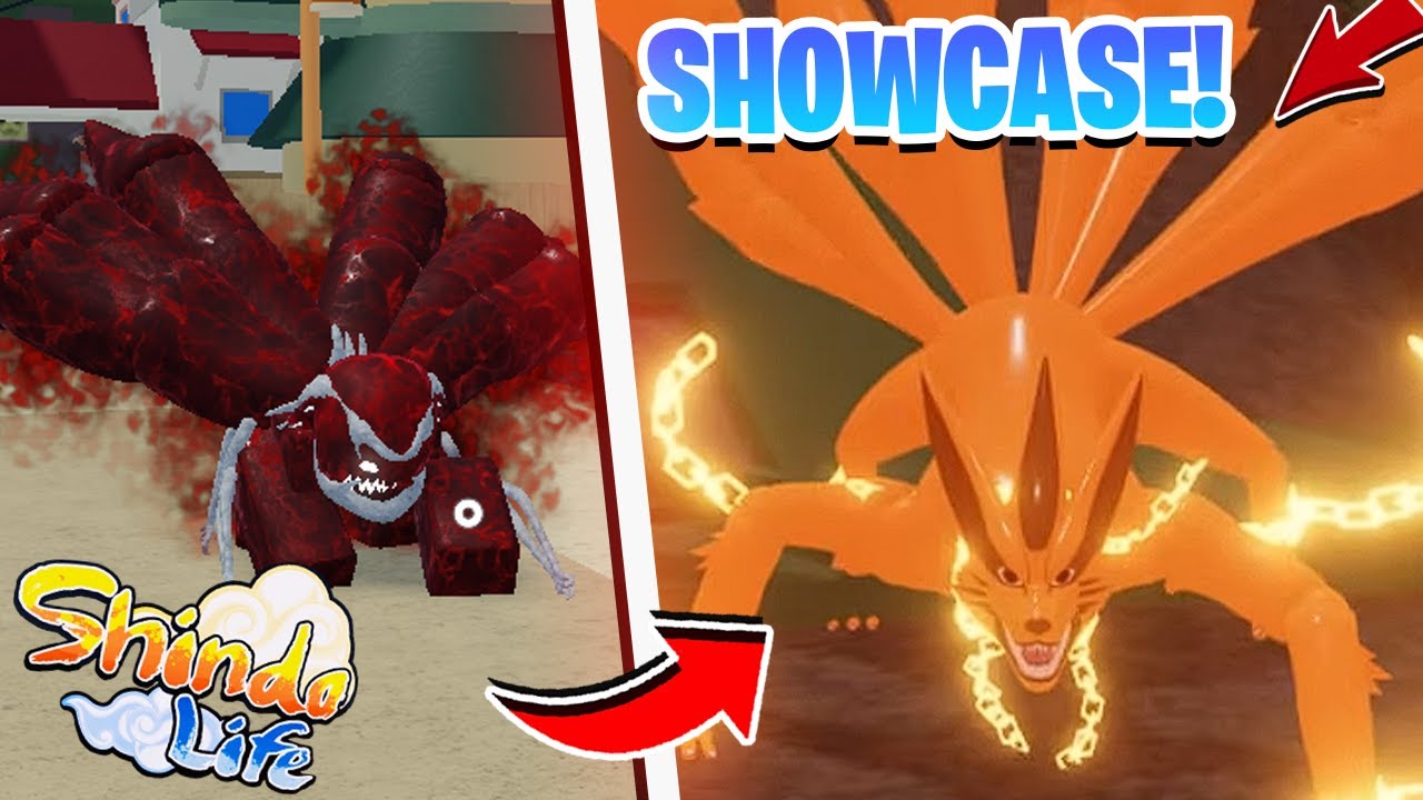 SHOWCASE da NOVA KURAMA *antiga* no SHINDO LIFE!