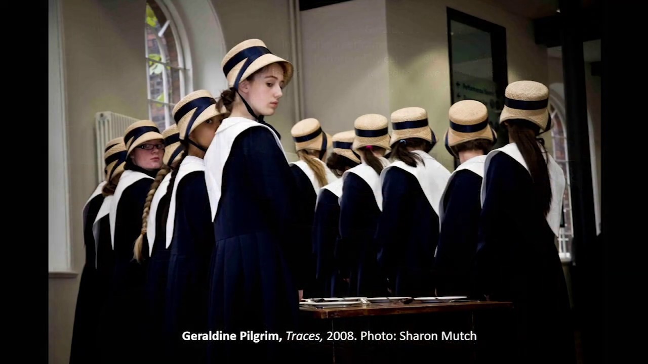 Artists engaging with the Bluecoat building and its history.