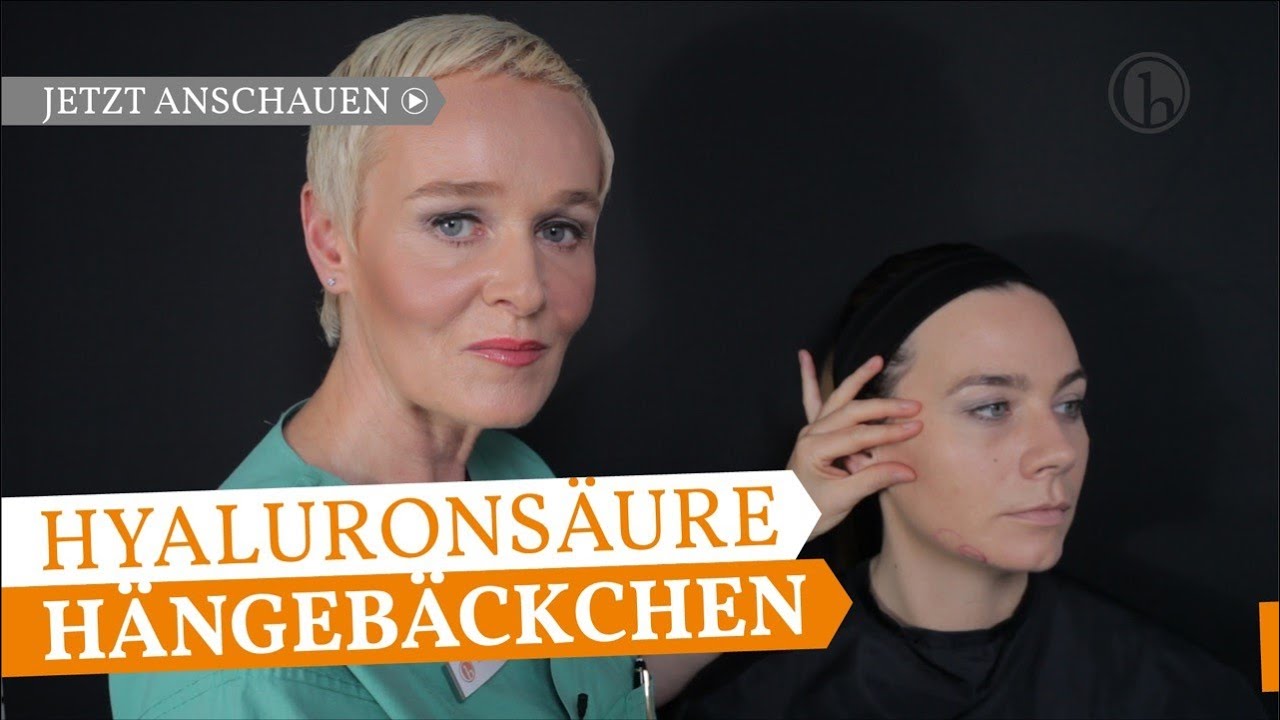 Liquid Lift-Hyalurons&auml;ure gegen H&auml;ngeb&auml;ckchen-Dr. Simone Hellmann K&ouml;ln