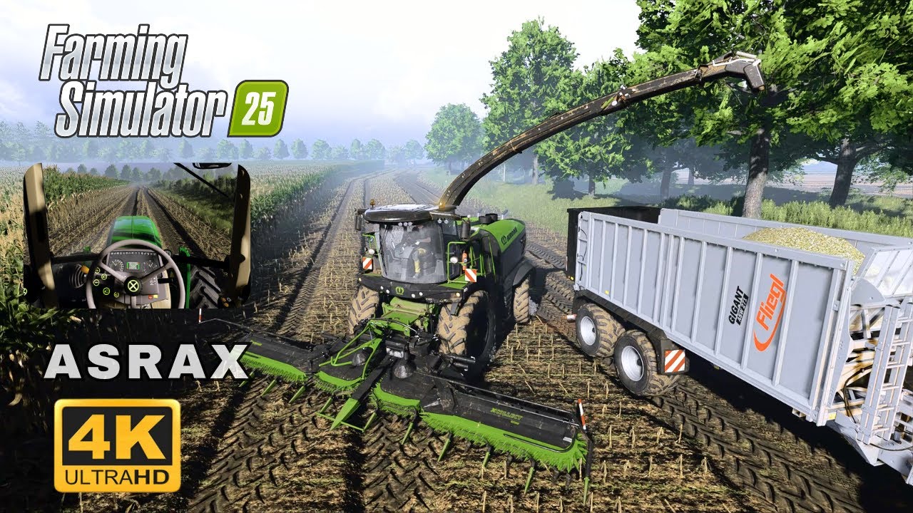 FS25: Ultra Realistic Maize Silage | Krone BiG X Black Edition & John Deere