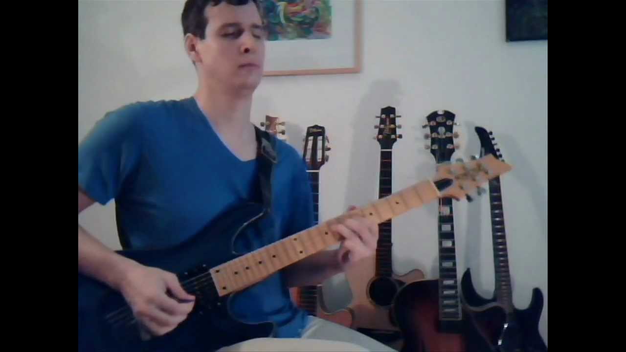 Montana-Guitar lesson-advanced (Play along version)-(Frank Zappa Cover)