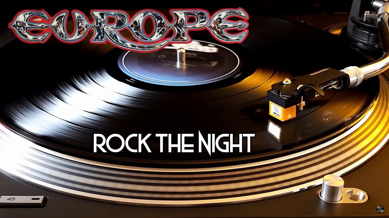 Europe - Rock The Night (1986 Original Pressing) - Black Vinyl LP