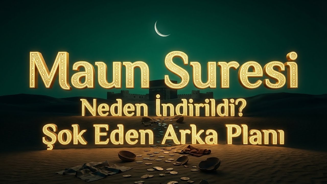 Maun Suresi Neden İndirildi? Unutulan Bir Sûrenin Şok Eden Arka Planı