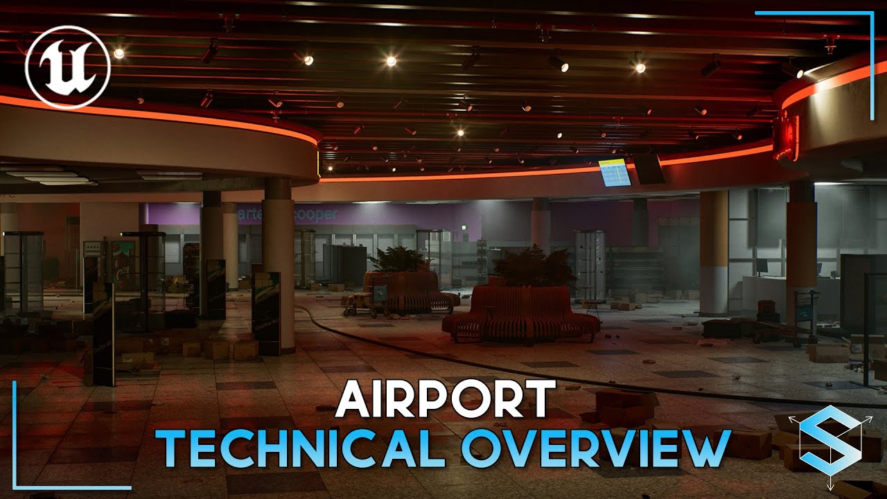 UE5 Airport Environment Technical Overview